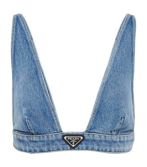 jeans prada original|prada denim bralette.